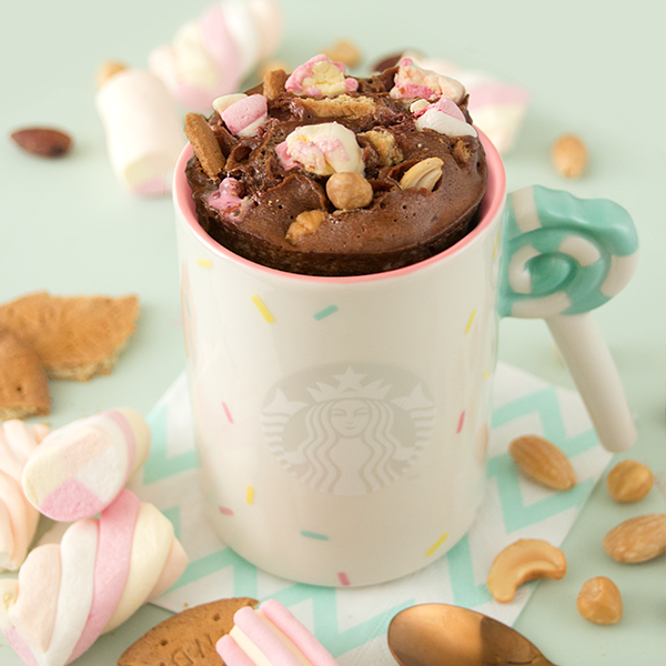 Chocolade mug cake