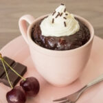 Chocolade kokos mug cake