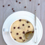 Cinnamon roll mug cake