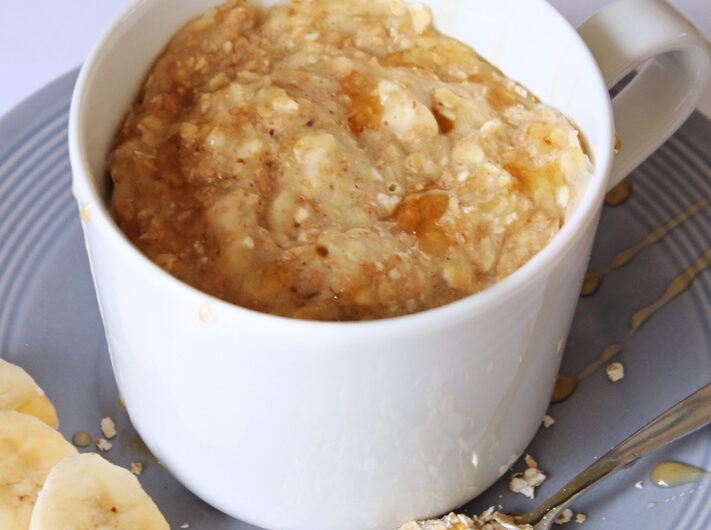 Gezonde mug cake zonder ei