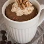 Kerst mug cake met amandelspijs