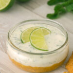 Snelle cheesecake in een mok