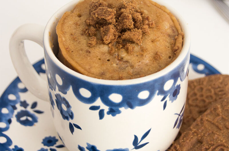 Speculaas mug cake