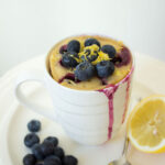 Vegan bananenbrood mug cake