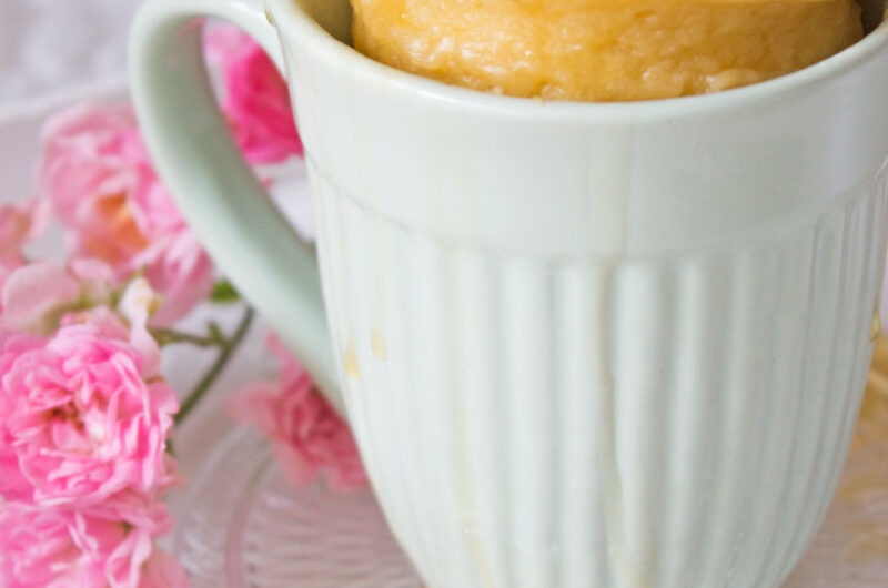 Yoghurt honing mug cake